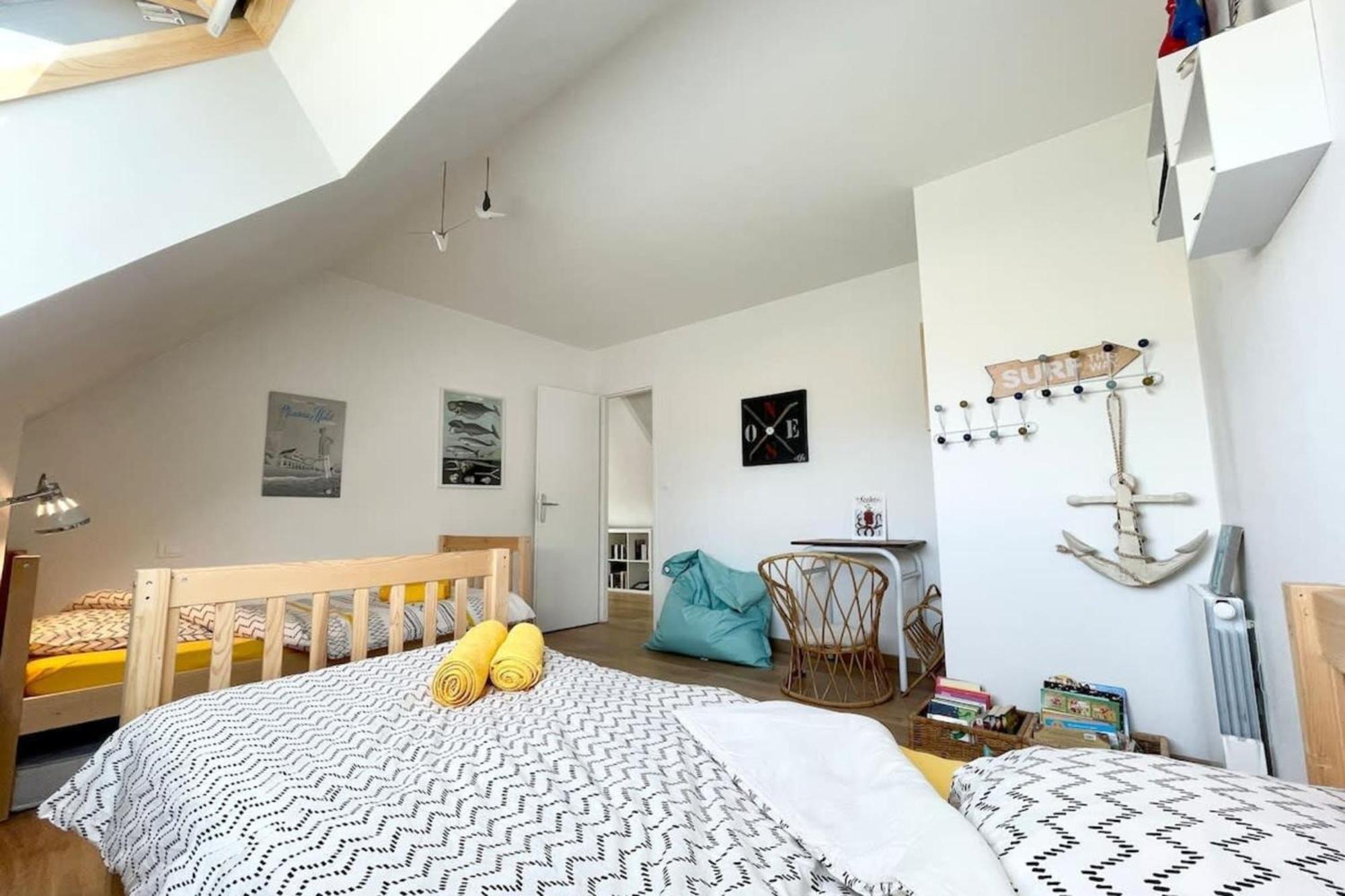 Maison Ultra Coconning Jardin Face Aux Plages เปลอเมอร์ ภายนอก รูปภาพ
